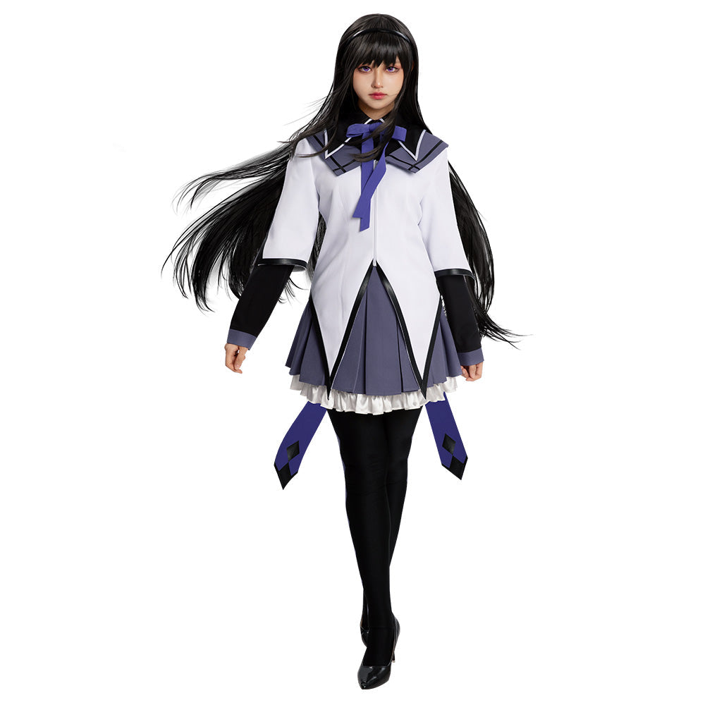 Puella Magi Madoka Magica Homura Akemi Premium Cosplay Costume