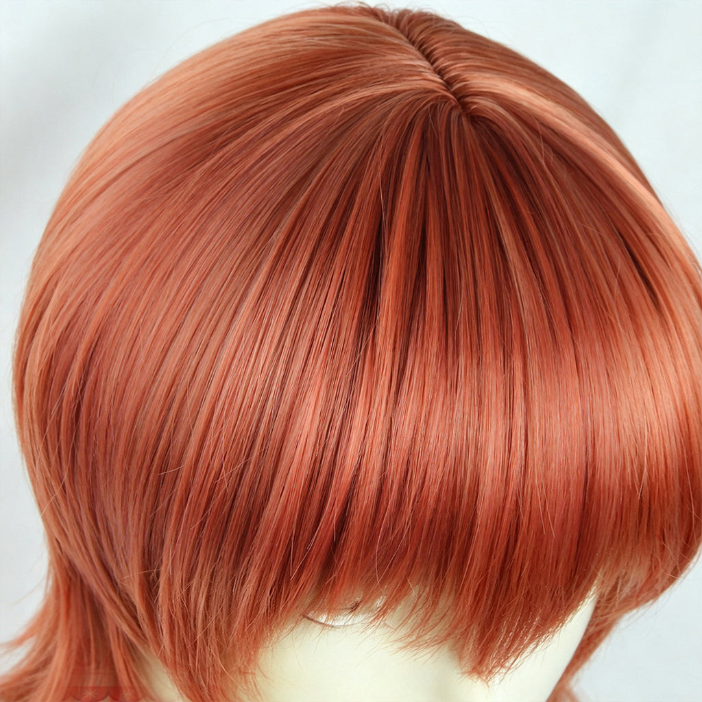 Hunter x Hunter Hisoka Orange Straight Cosplay Wig