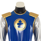 Power Rangers Ninja Storm Navy Thunder Ranger Cosplay Costume