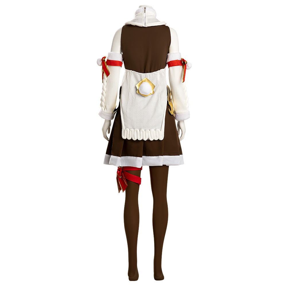 Overwatch 2 Mercy Winter Cosplay Costume