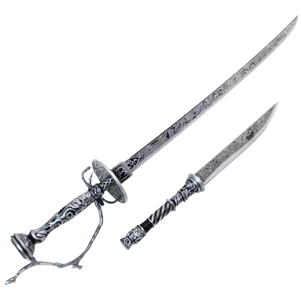 Bloodborne Lady Maria of the Astral Clocktower Double Knife Cosplay Weapon Prop
