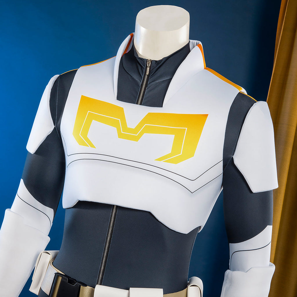 Dispatch Robert Robertson Mecha Man Armor Set Costume
