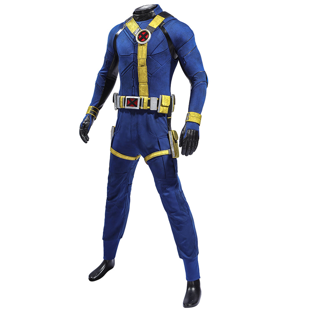 Avengers: Doomsday Cyclops Cosplay Costume - No Boots