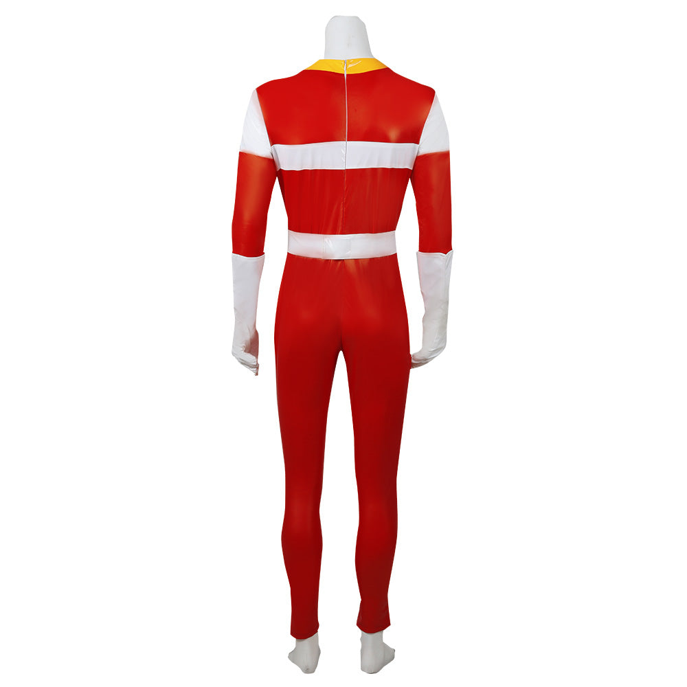 Power Rangers In Space Red Space Ranger Cosplay Costume
