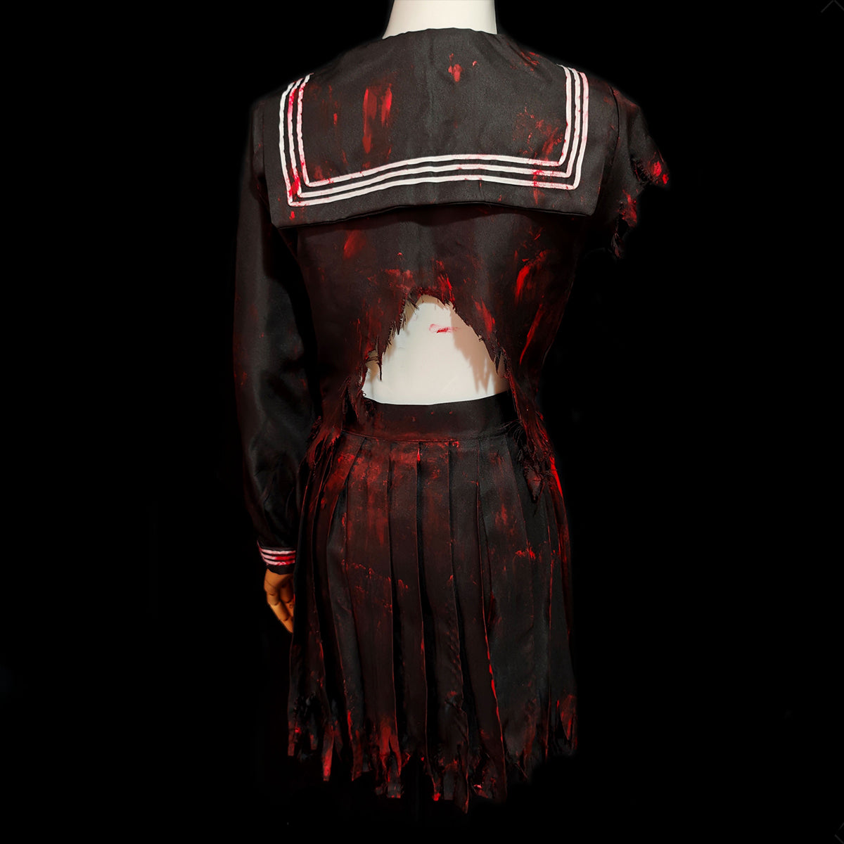 Silent Hill f Hinako Shimizu Battle-Worn Uniform Cosplay Costume