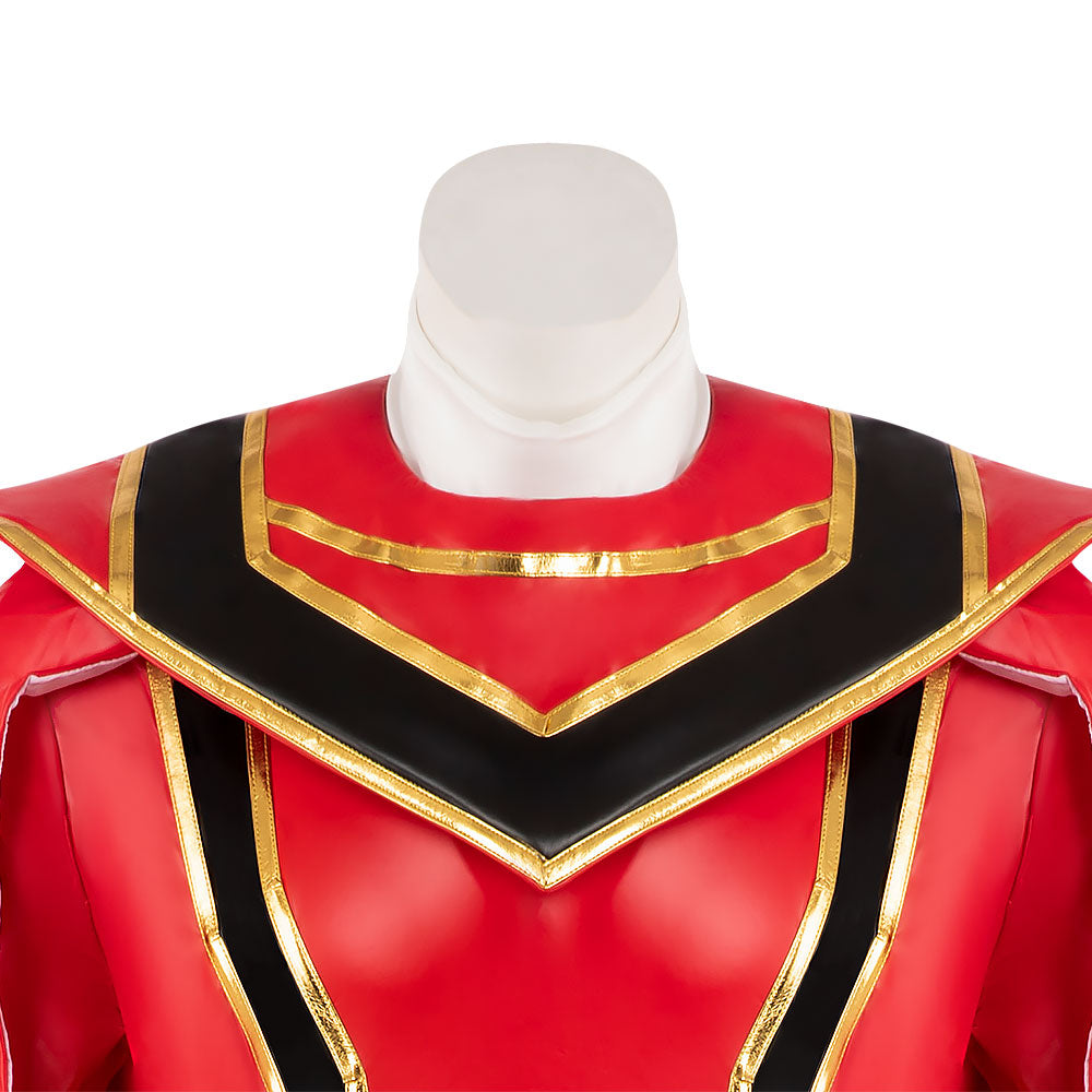 Power Rangers Mystic Force Red Mystic Ranger Cosplay Costume