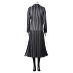 Wednesday Addams Black Uniform Cosplay Costume