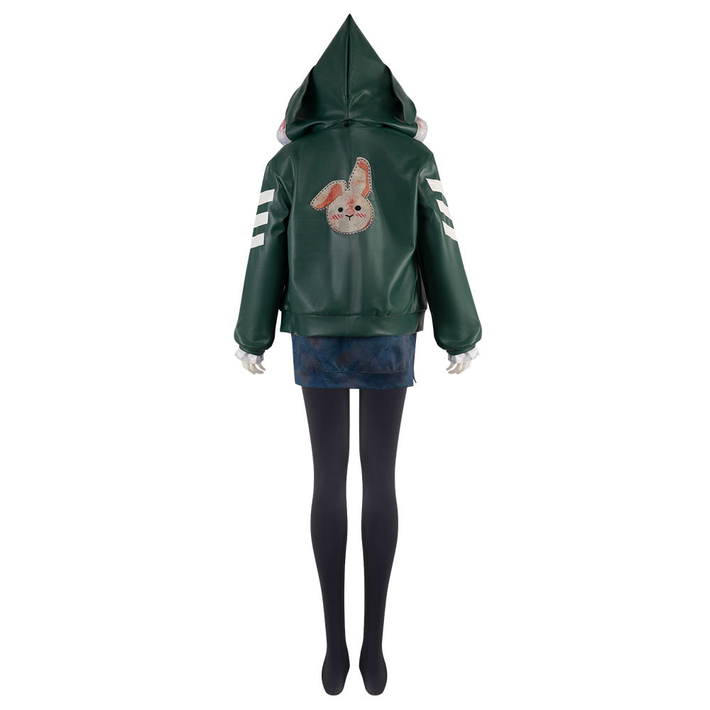 Dead by Daylight Bunny Feng Min Green Cosplay Costume