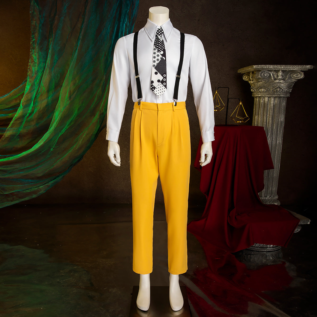 The Mask (1994) Stanley Ipkiss Cosplay Costume
