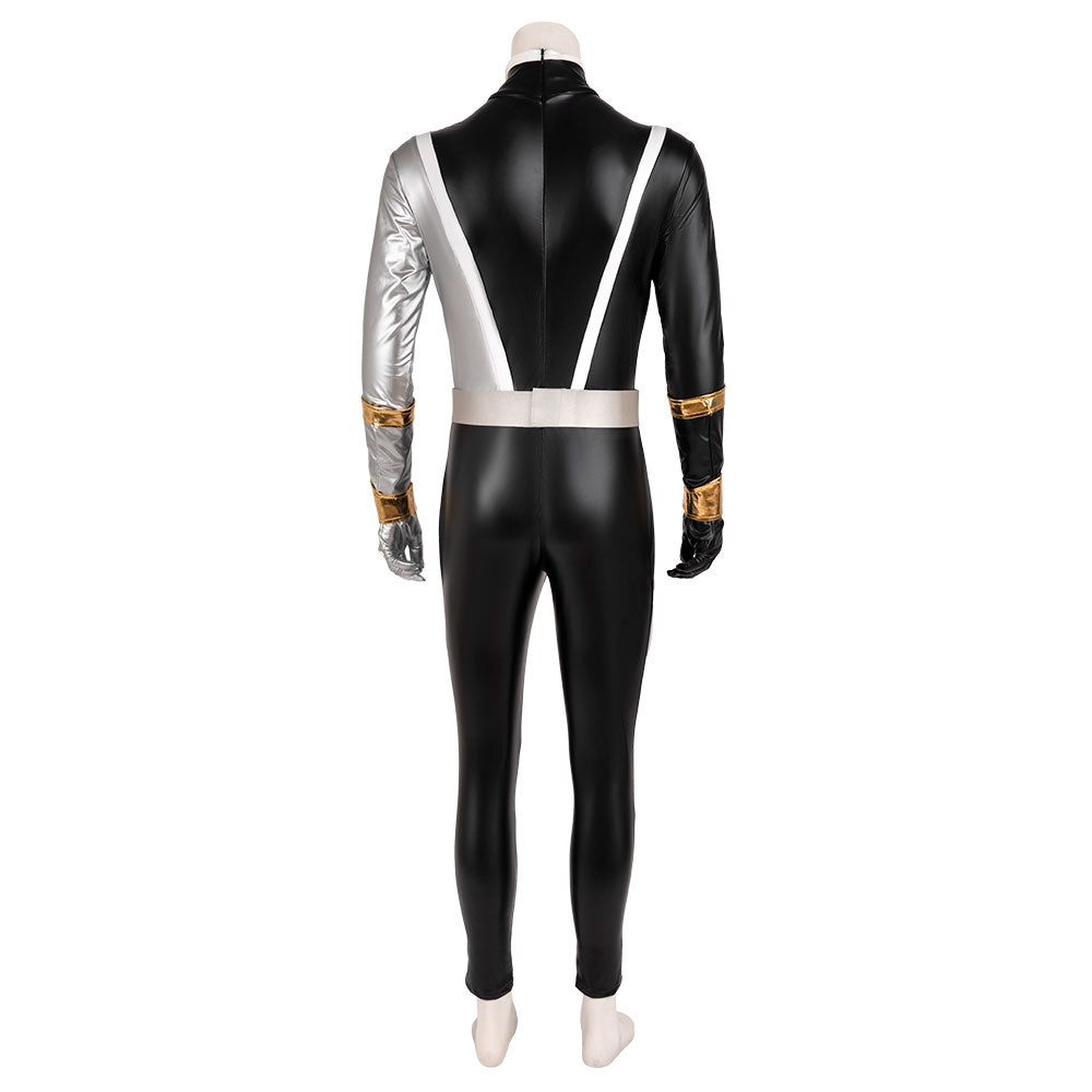 Power Rangers Dino Fury Black Ranger Cosplay Costume