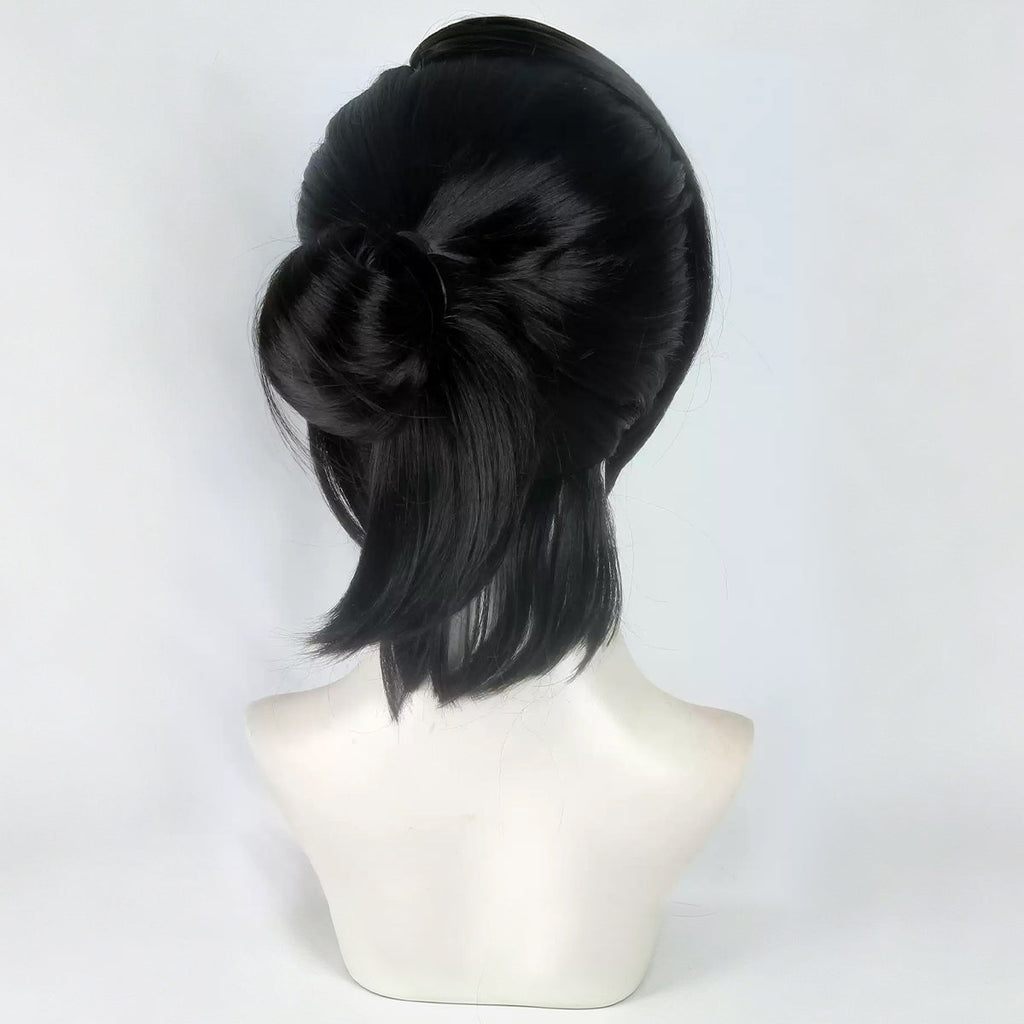 Sparks of Tomorrow Inako Momokawa Black Cosplay Wig