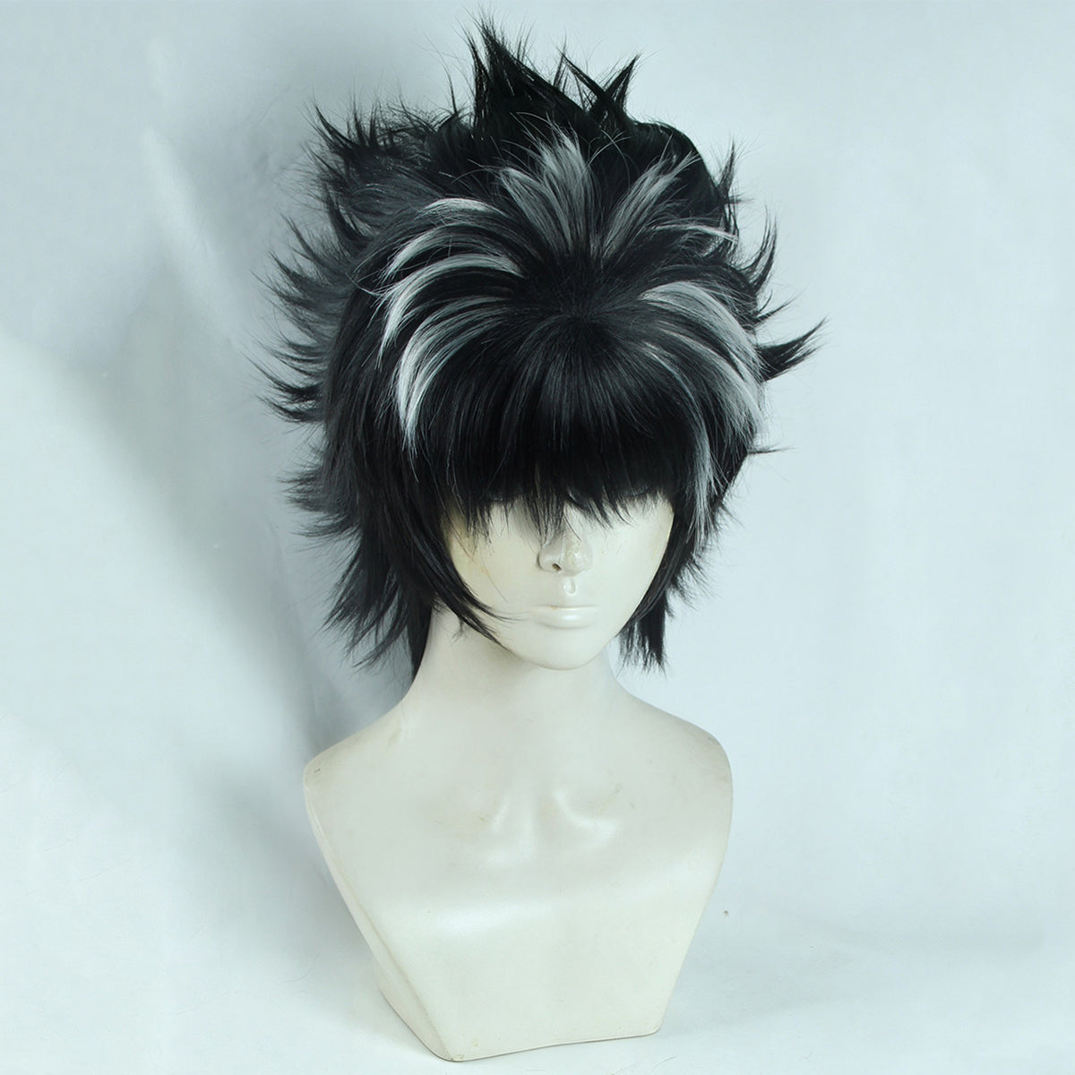 Yu Yu Hakusho Hiei Black Cosplay Wig