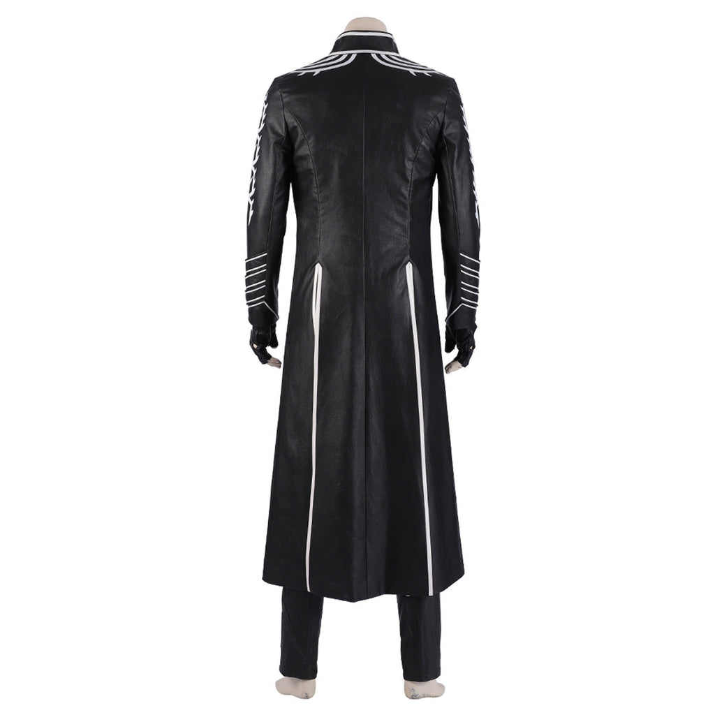 Devil May Cry 5 Vergil Black Cosplay Costume