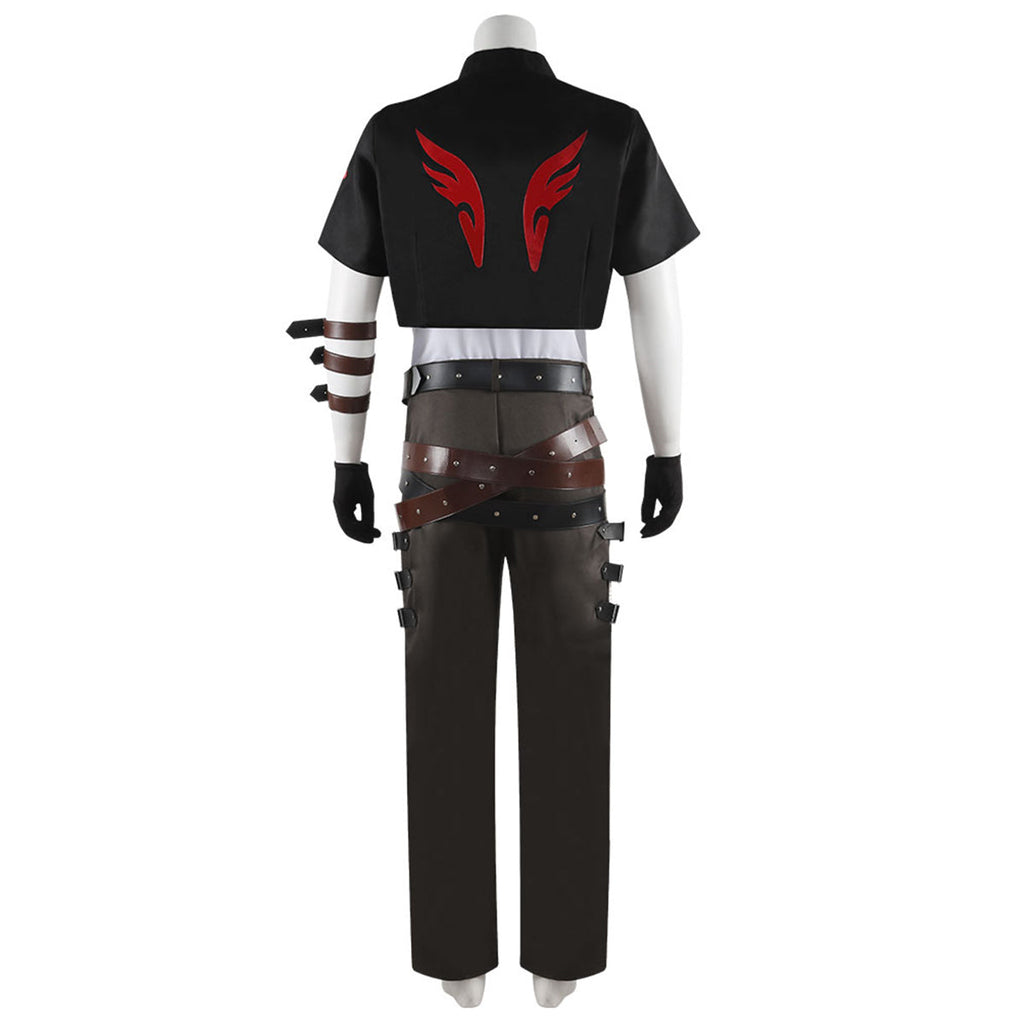Dissidia Final Fantasy NT Squall Leonhart Kingdom Hearts Cosplay Costume