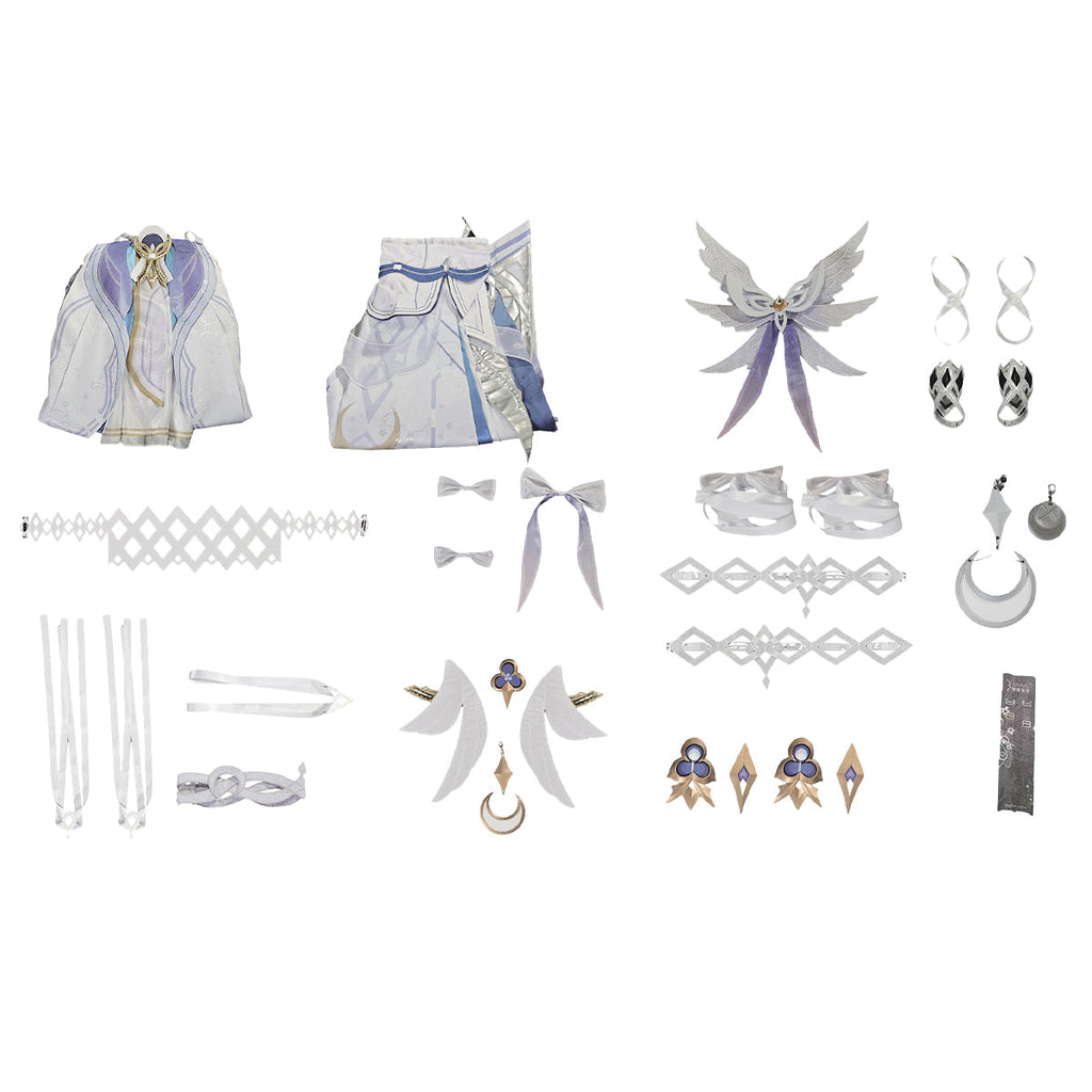 Genshin Impact Moon Maiden Columbina Cosplay Costume