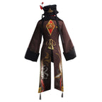 Genshin Impact Hu Tao Cosplay Costume - Brown Edition