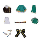 Genshin Impact Venti Female Premium Edition Cosplay Costume