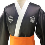 One Piece Wano Country Trafalgar D Water Law Cosplay Costume