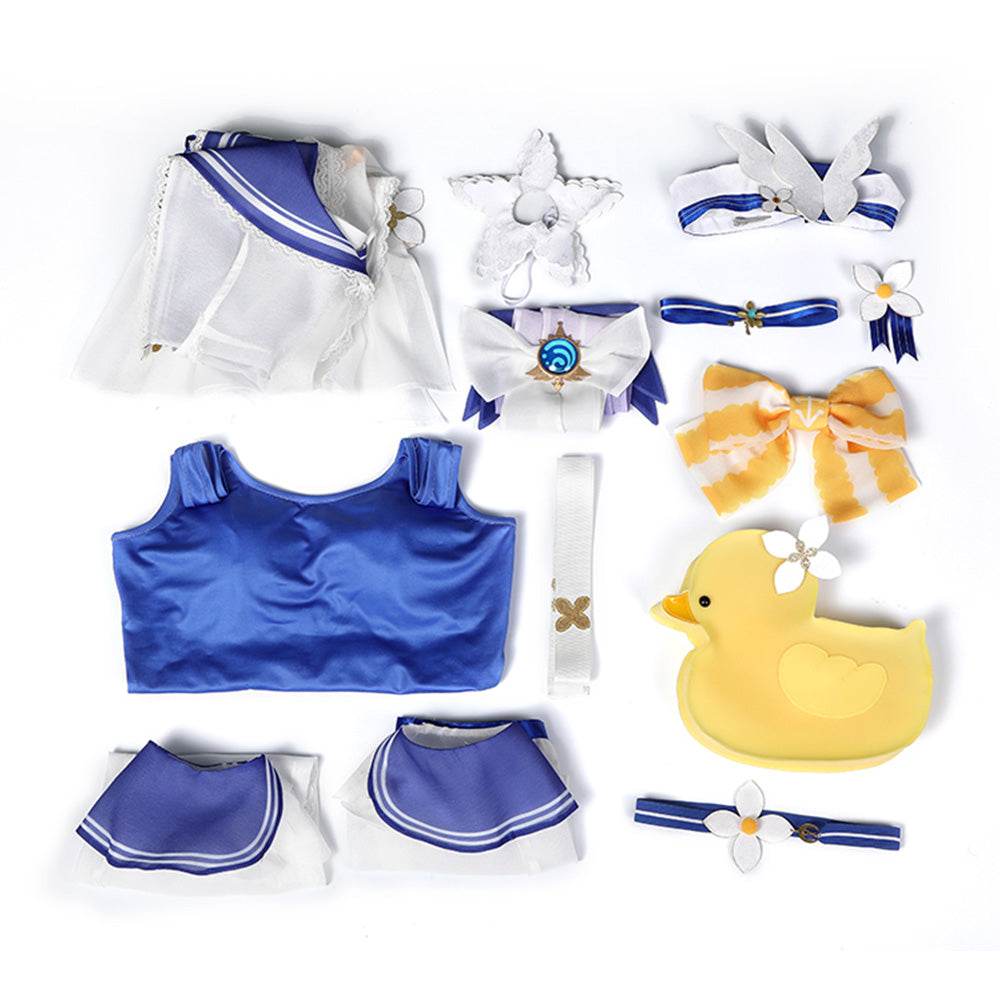 Genshin Impact Barbara Summertime Sparkle Cosplay Costume