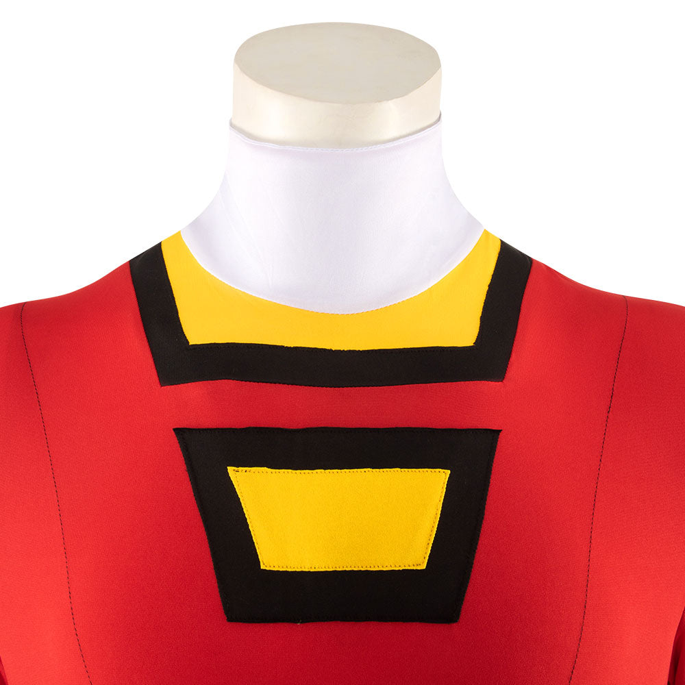 Power Rangers Turbo Red Turbo Ranger Tommy Oliver Cosplay Costume