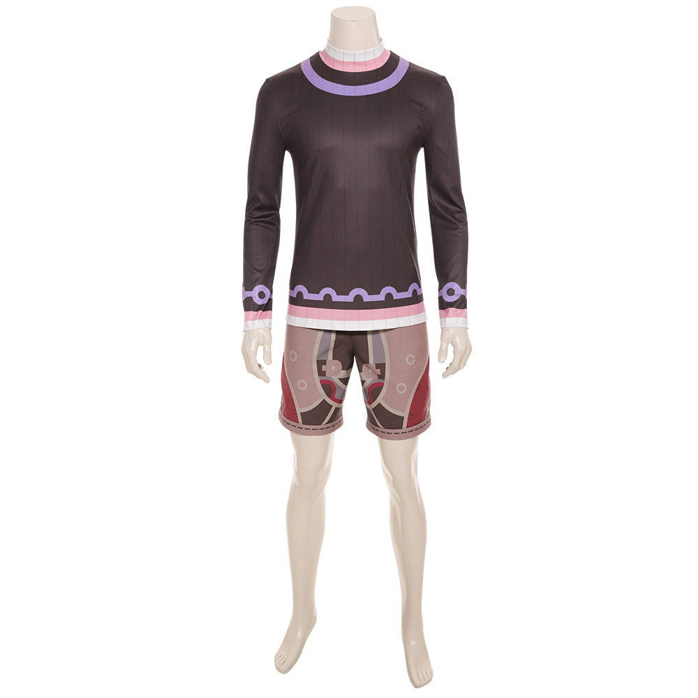 Xenoblade Chronicles: Definitive Edition Shulk Purple Cosplay Costume