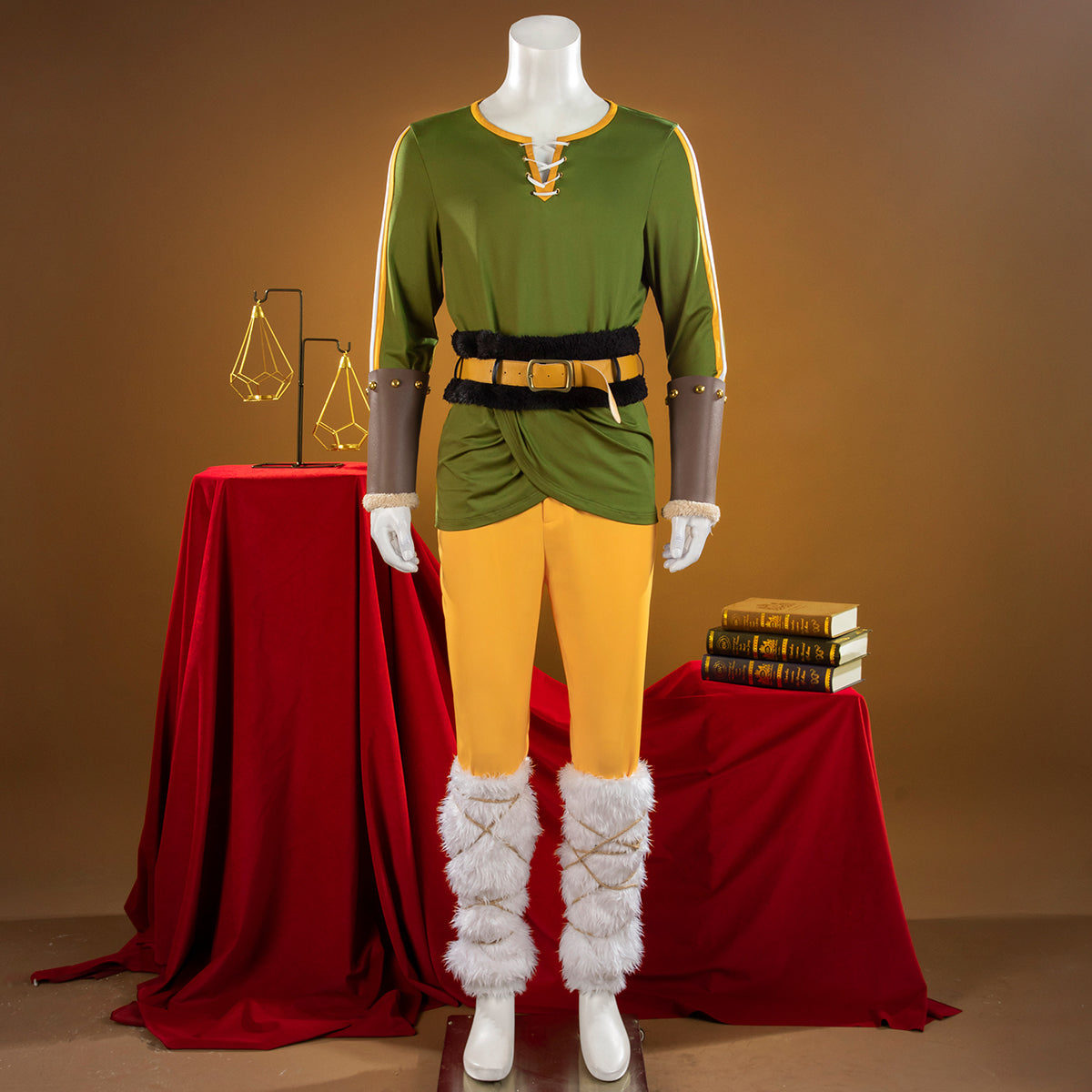 One Piece Roronoa Zoro Elbaf Yellow Pants Cosplay Costume