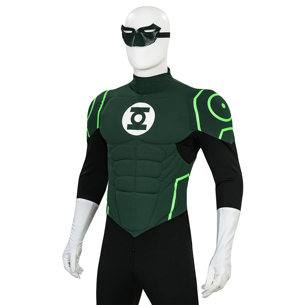 Green Lantern Hal Jordan Cosplay Costume - No Boots