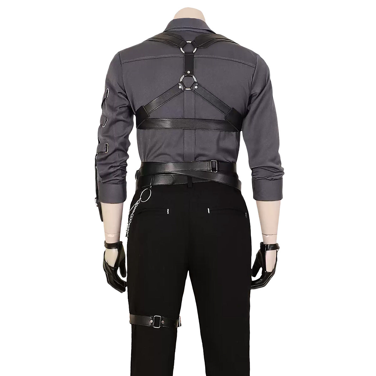 Love and Deepspace Precise Control Dark Silver Cosplay Costume