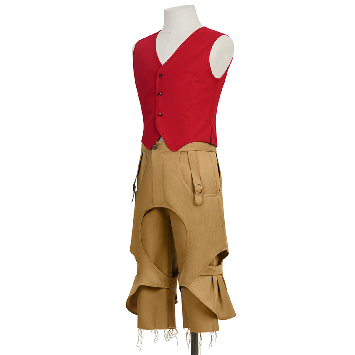 One Piece Live Action Season 2 Luffy Costume with Straw Hat