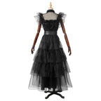 Wednesday Iconic Dance Scene Cosplay Costume