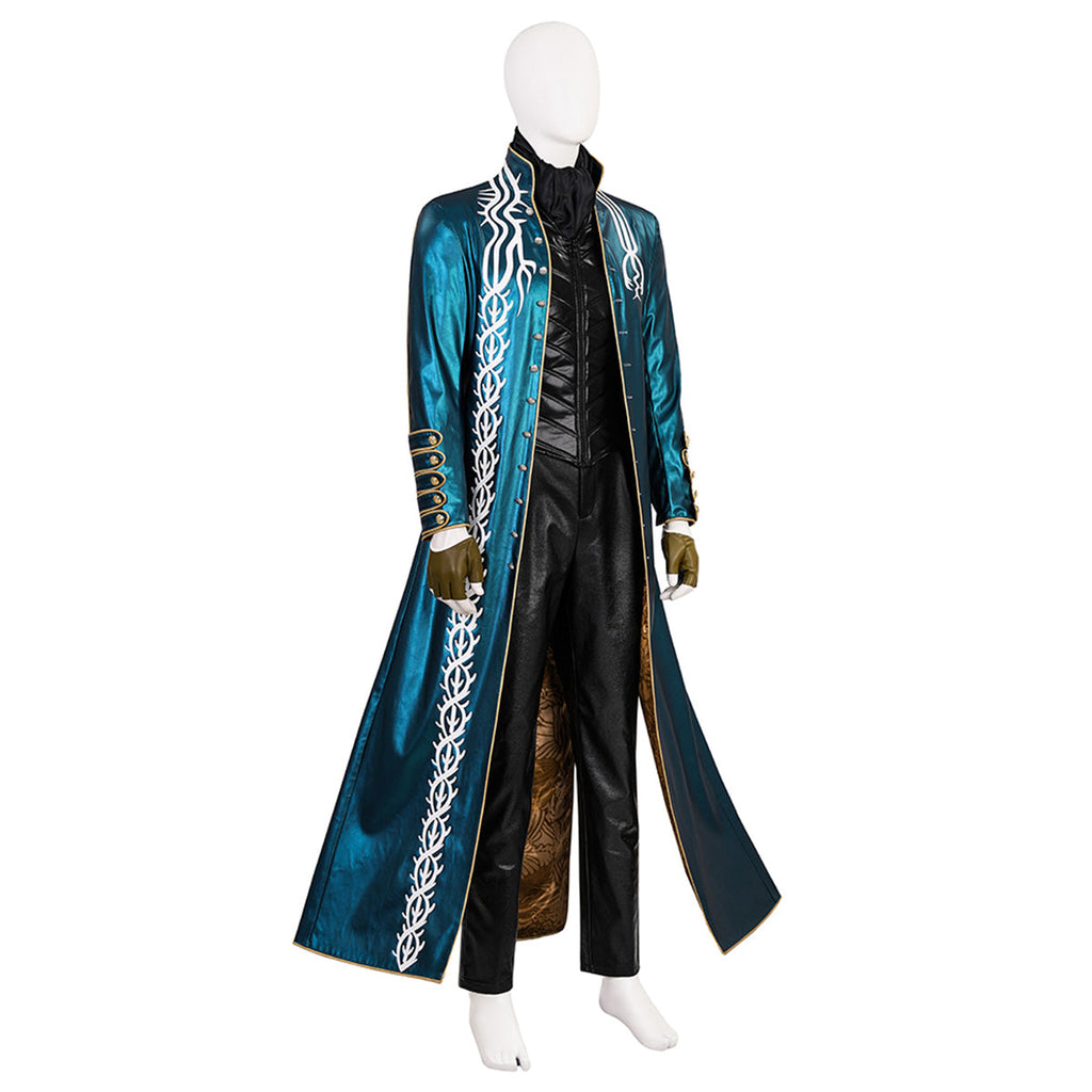 Devil May Cry 3 Dante's Awakening Vergil Cosplay Costume