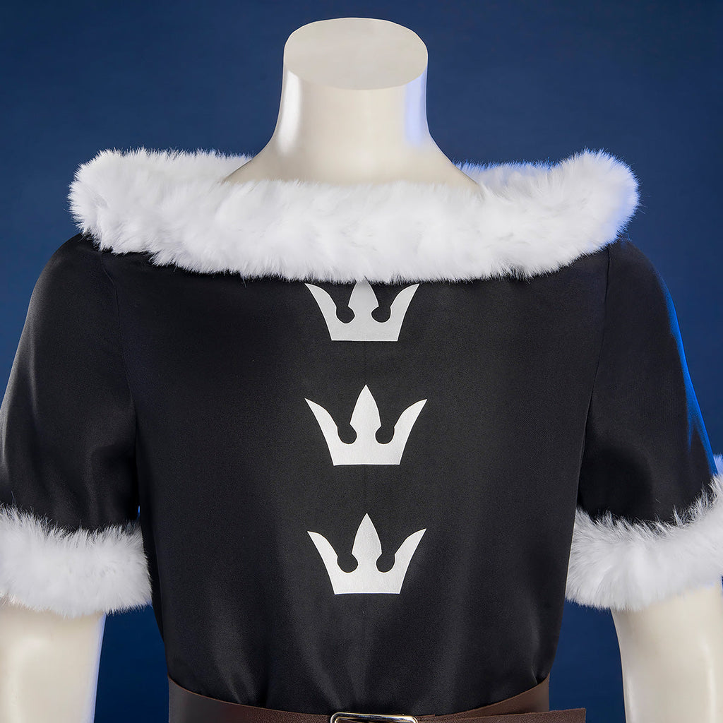 Kingdom Hearts Sora CT Valor Santa Form Cosplay Costume