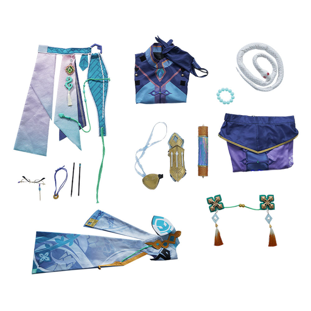 Genshin Impact Baizhu Cosplay Costume