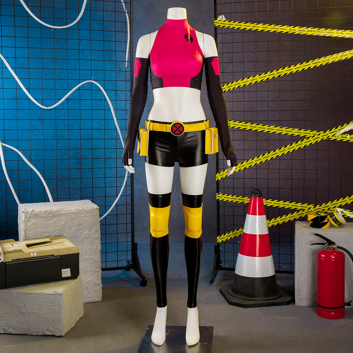 X-Men Jubilation Lee Classic Lee Jubilee Costume Cosplay Costume