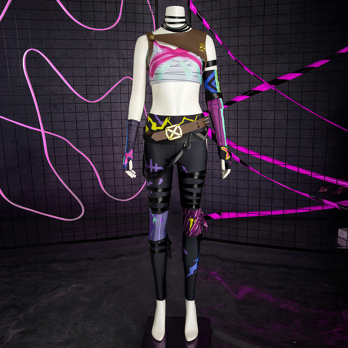Arcane Season 2 League of Legends LOL Jinx Cosplay Costume
