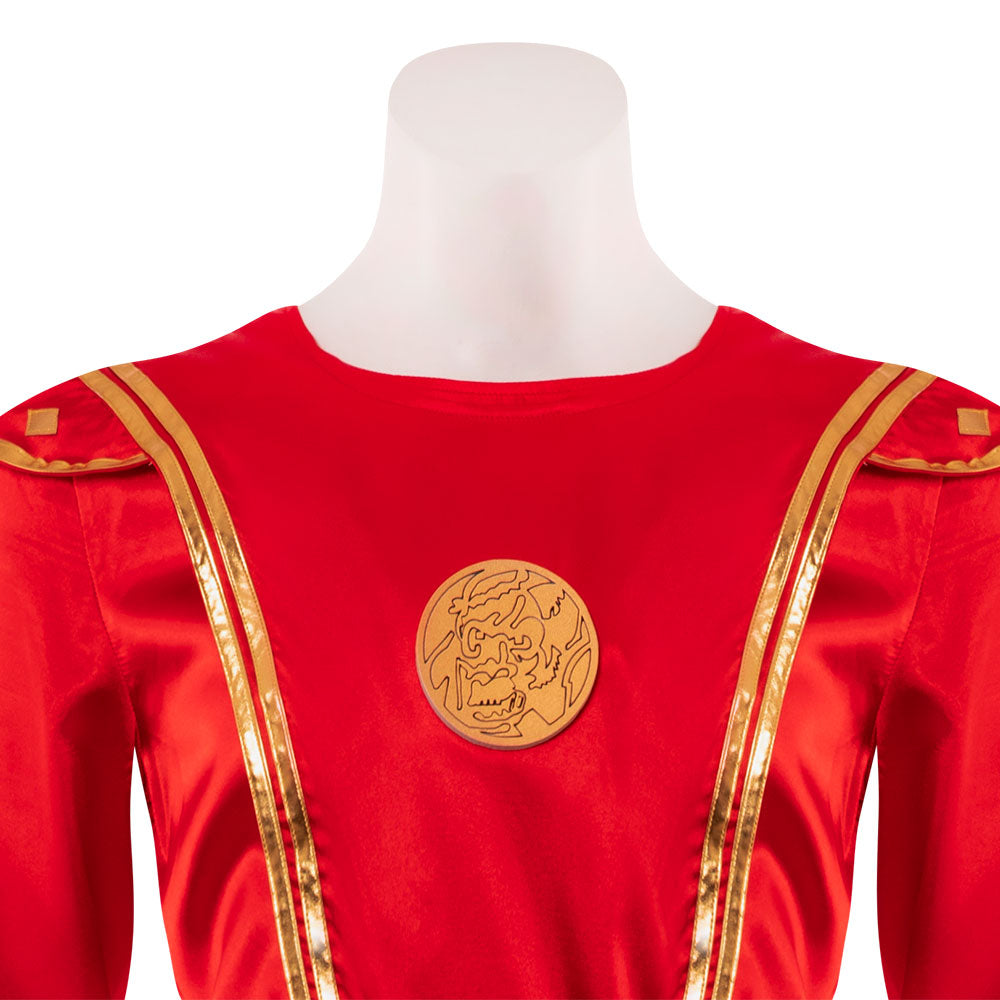 Power Rangers Red Ninjetti Ranger Red Ninja Ranger B Edition Cosplay Costume