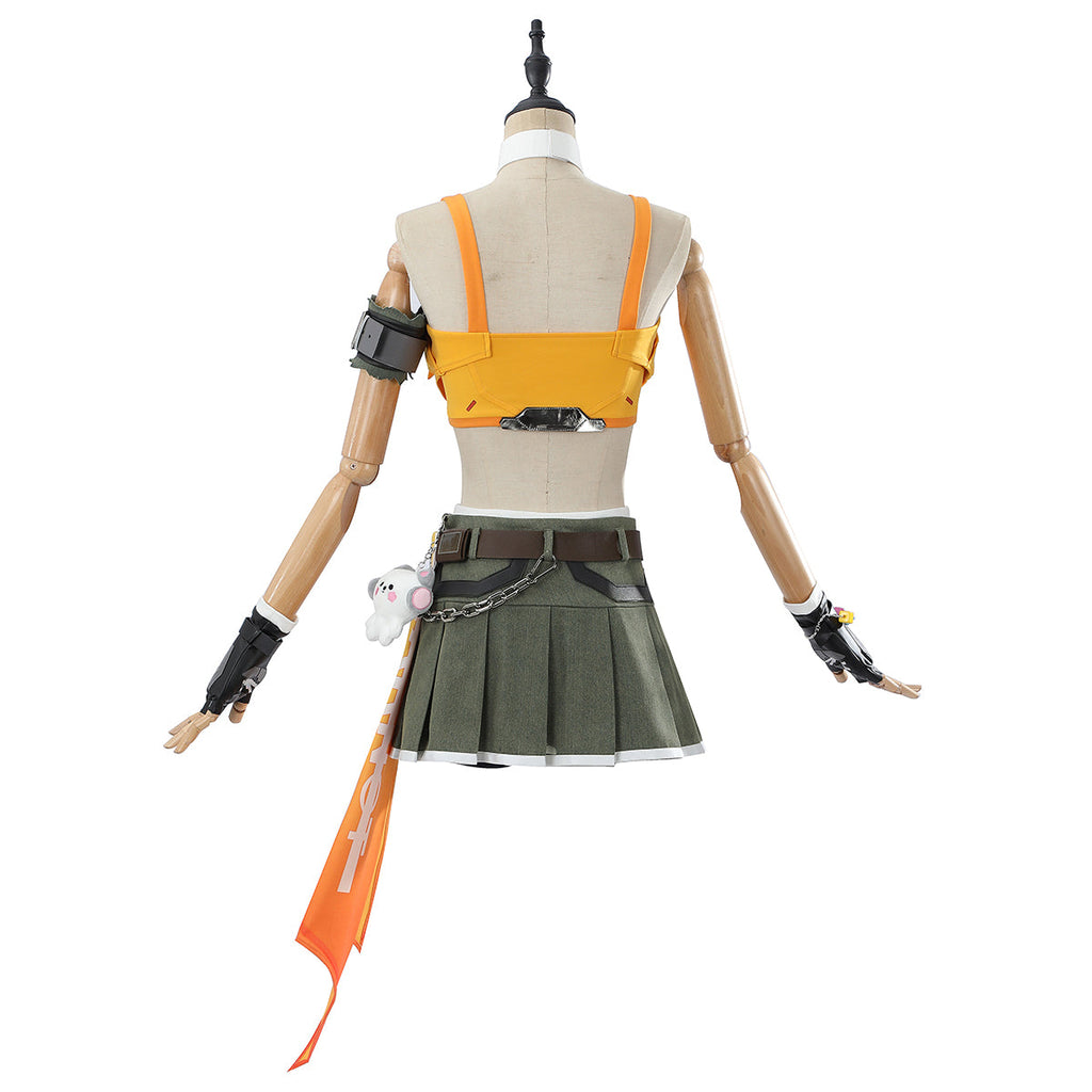 Overwatch 2 x LE SSERAFIM Fearless Mercy Cosplay Costume