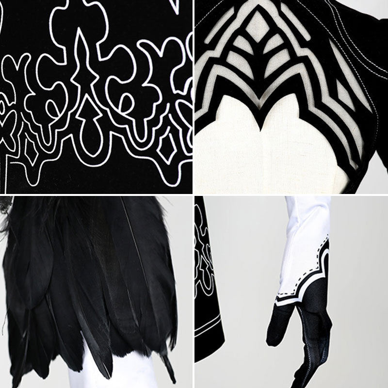 NieR: Automata 2B YoRHa No.2 Type B Halloween Cosplay Costume