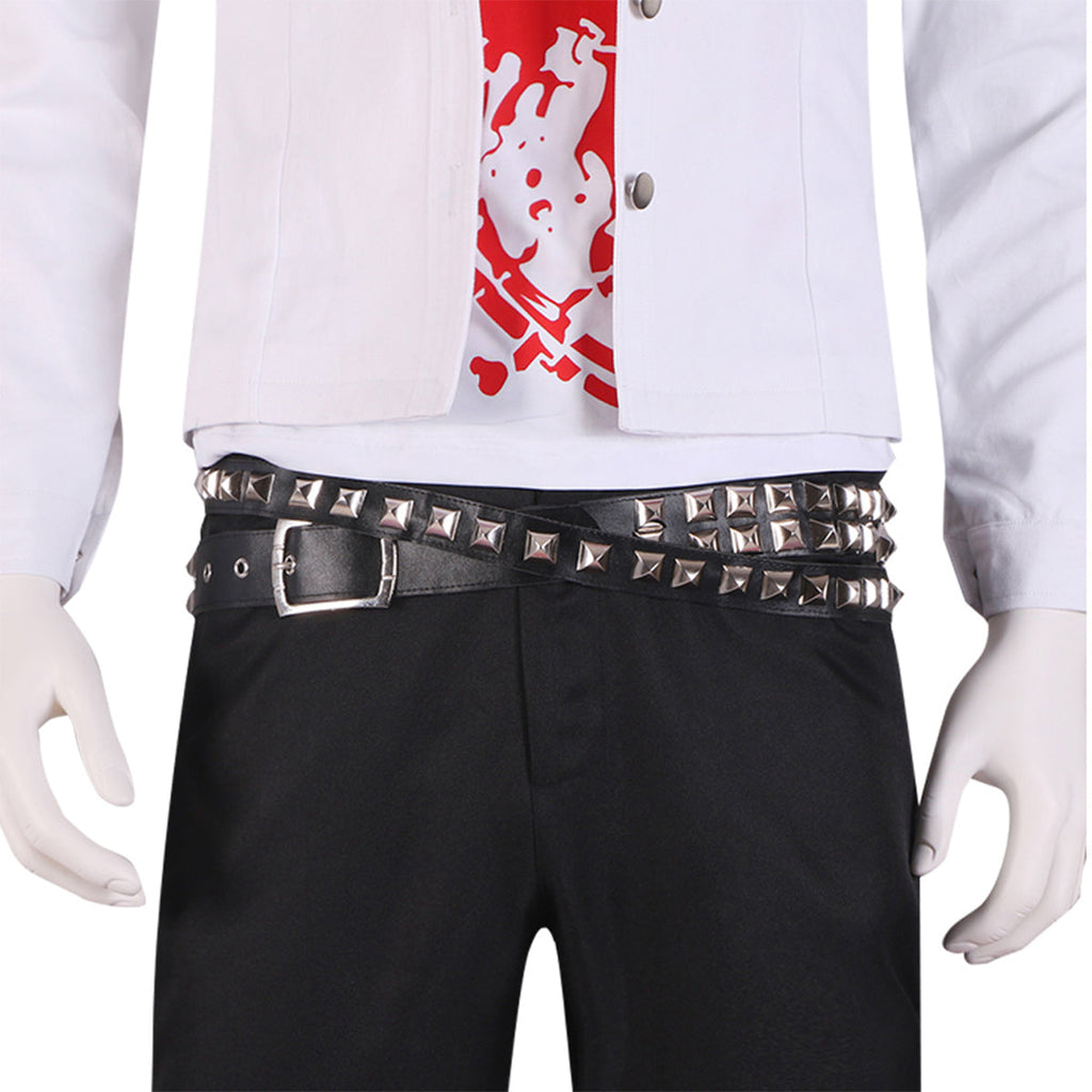 Danganronpa Dangan Ronpa : Trigger Happy Havoc Leon Kuwata Cosplay Costume