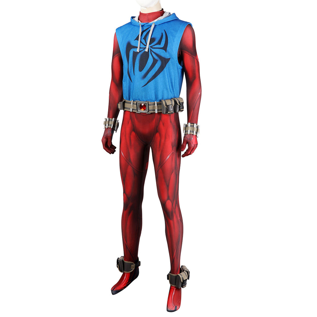 Marvel's Spider-Man 2 Scarlet Spider Cosplay Costume