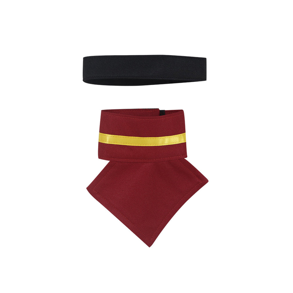Avatar: The Last Airbender Toph Beifong Red Cosplay Costume
