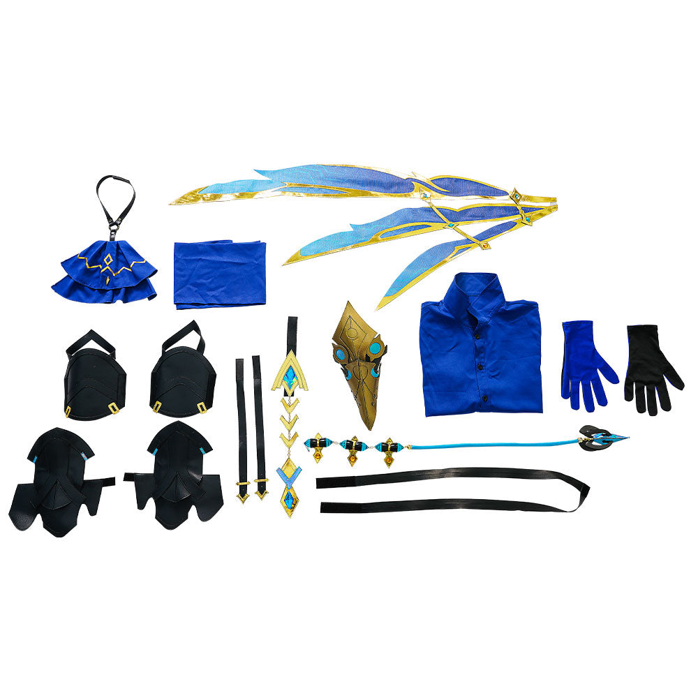 Genshin Impact Fatui Il The Doctor Cosplay Costume