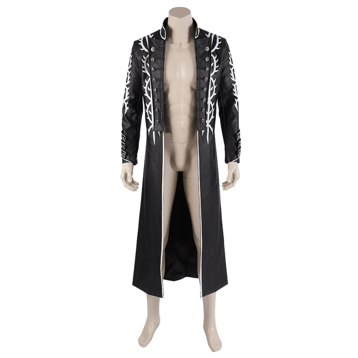 Devil May Cry 5 Vergil Black Cosplay Costume