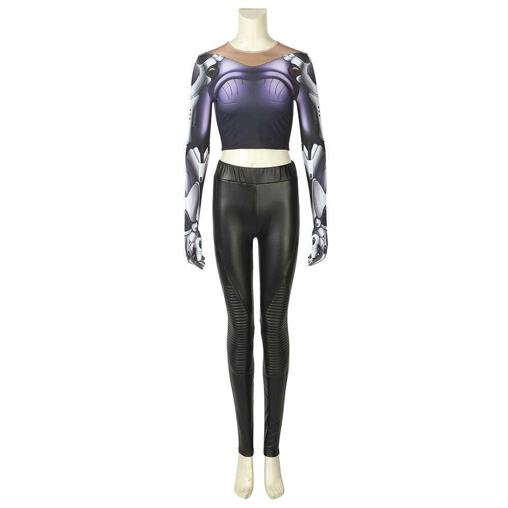Alita Battle Angel Alita Gunmon Cosplay Costume