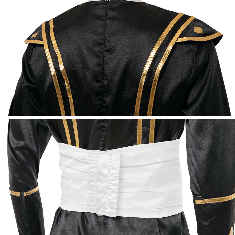 Power Rangers Black Ninjetti Ranger Black Ninja Ranger B Edition Cosplay Costume