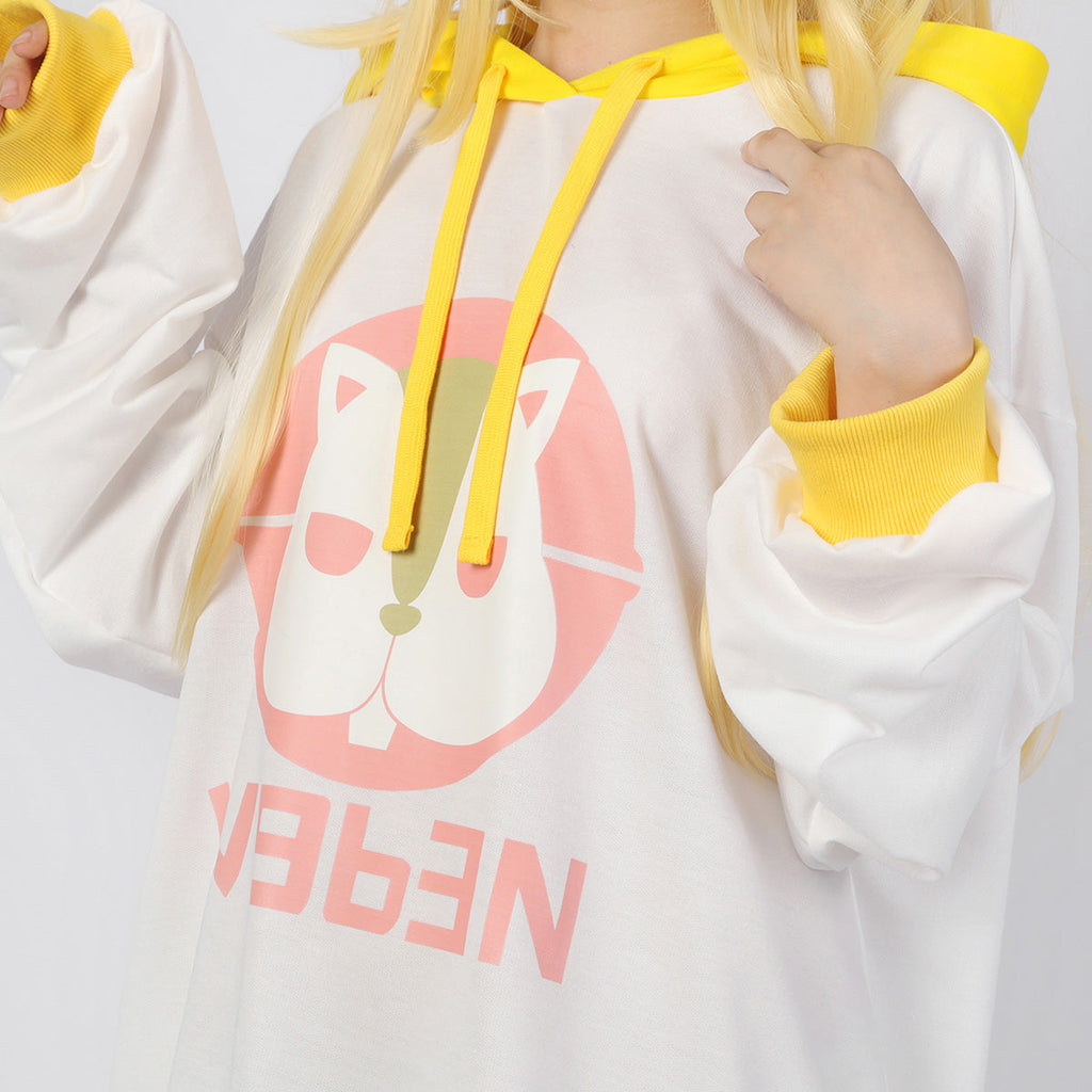 Lycoris Recoil Kurumi Cosplay Hoodie with Headband