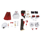Genshin Impact Lantern Rite 5.3 Version Hu Tao New Skin Cosplay Costume