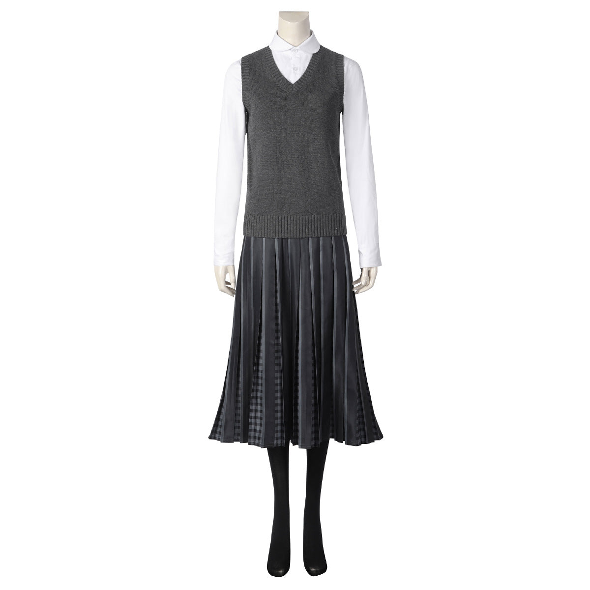 Wednesday Addams Black Uniform Cosplay Costume