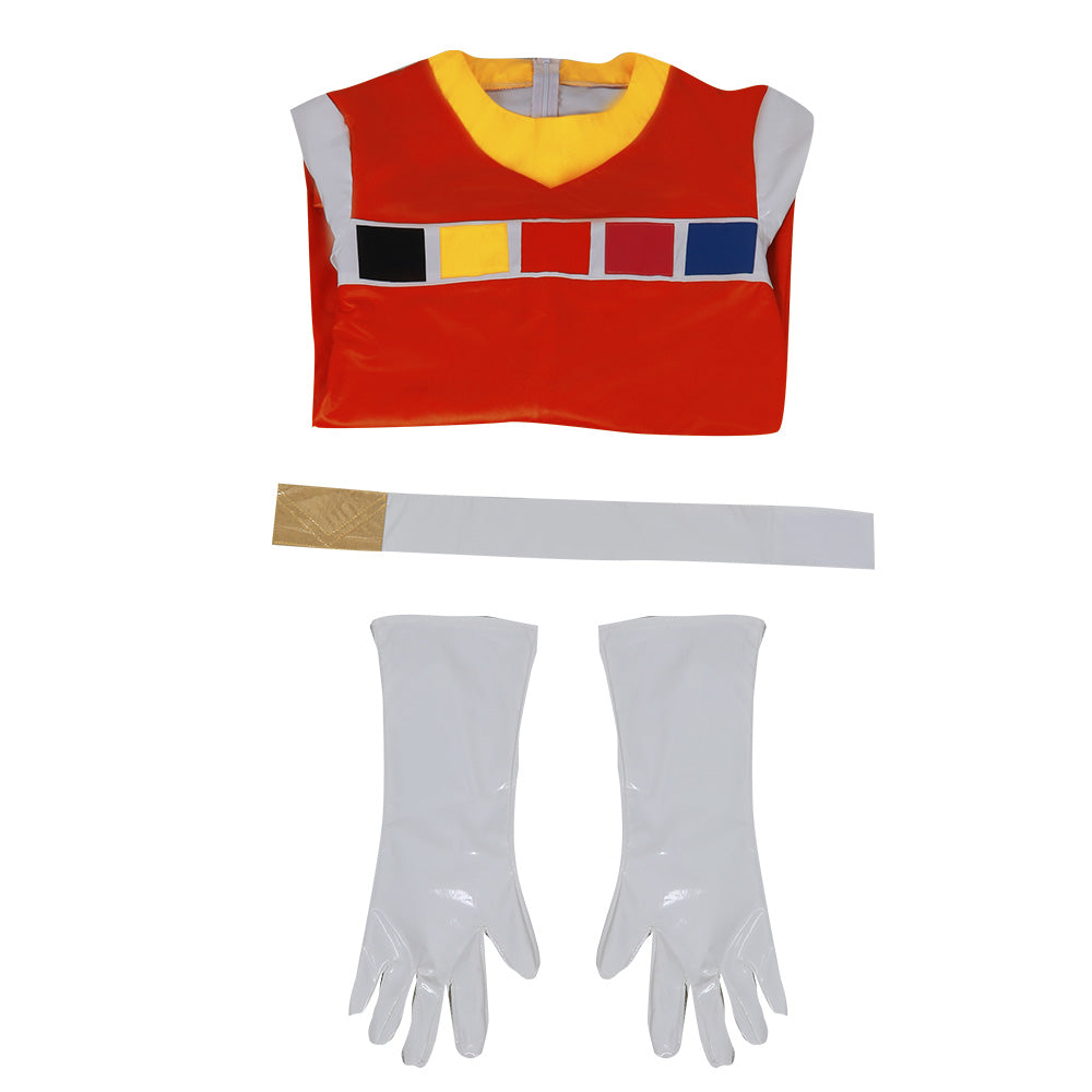 Power Rangers In Space Red Space Ranger Cosplay Costume