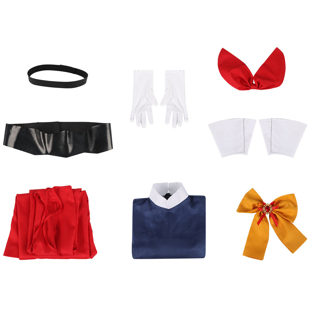 The Ribbon Hero Princess Knight Sapphire Cosplay Costume